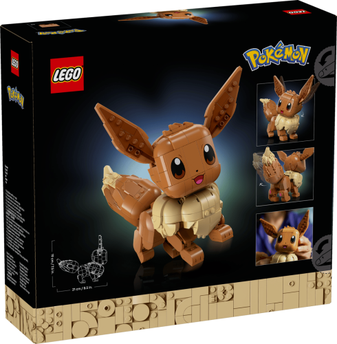 LEGO Pokémon Eevee zestaw 72151 opakowanie pudełko