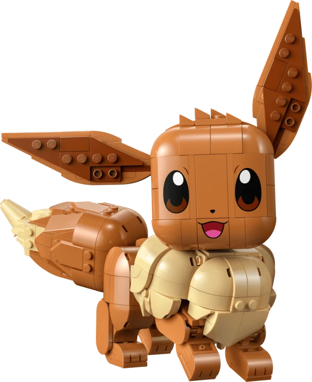 Figurka LEGO Eevee 72151 w pełnej okazałości