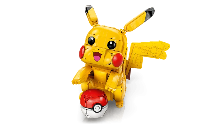 LEGO 72152 Pikachu zbliżenie na głowę figurki