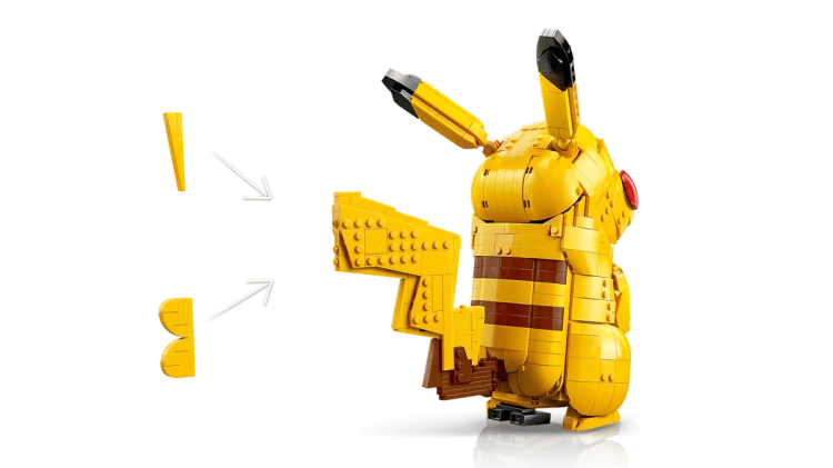 Zestaw LEGO 72152 Pikachu ruchome elementy figurki