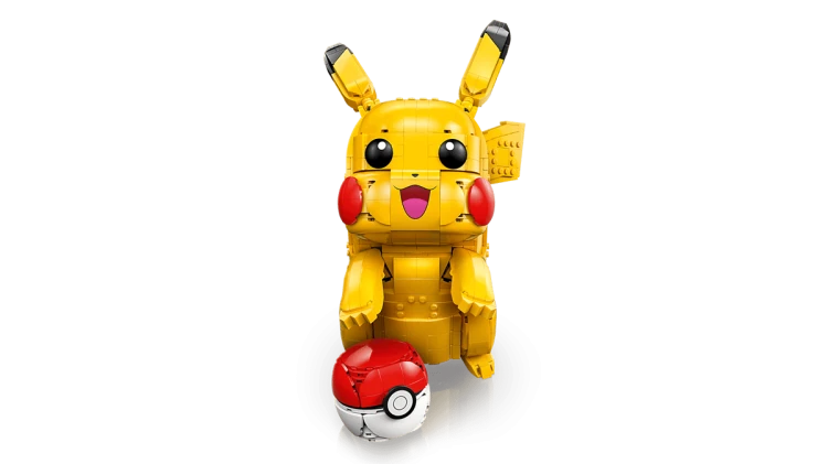 Kolekcjonerska figurka LEGO Pikachu z zestawu 72152