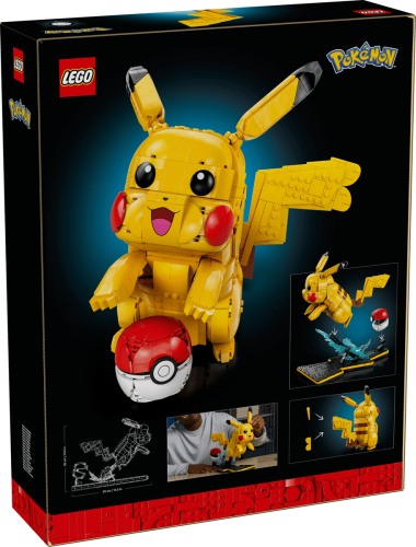LEGO Pokémon Pikachu i Poké Ball zestaw 72152 pudełko