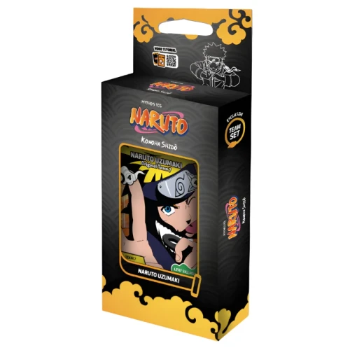 Naruto Mythos TCG Konoha Shidō 2nd edition Team Set - Naruto
