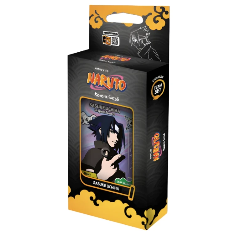 Naruto Mythos TCG Konoha Shidō 2nd edition Team Set - Sasuke