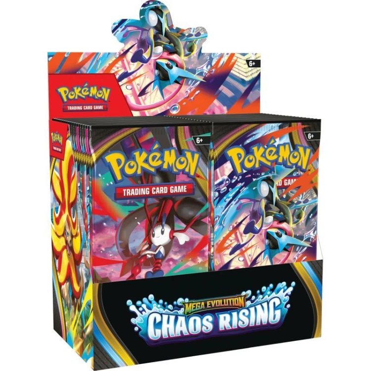 Pokémon TCG Mega Evolution Chaos Rising Booster Box 36 Boosterów