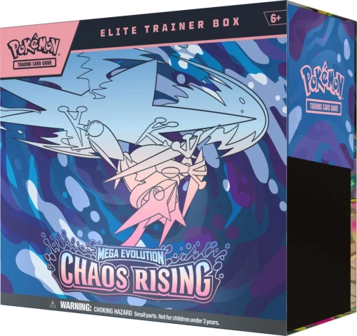 Pokémon TCG Mega Evolution Chaos Rising Elite Trainer Box - bok
