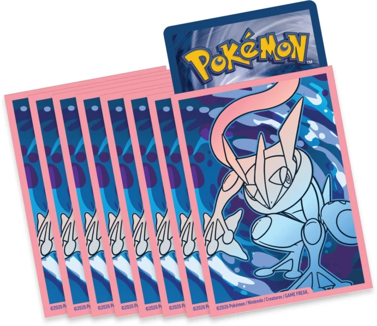 Pokémon TCG Mega Evolution Chaos Rising Elite Trainer Box - koszulki na karty