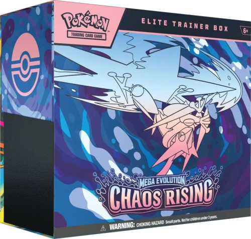 Pokémon TCG Mega Evolution Chaos Rising Elite Trainer Box - front