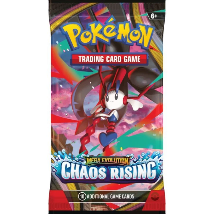 Pokémon TCG Mega Evolution Chaos Rising 3-pack Blister Bundle Charmeleon - Blister - Mega Tyranitar ex