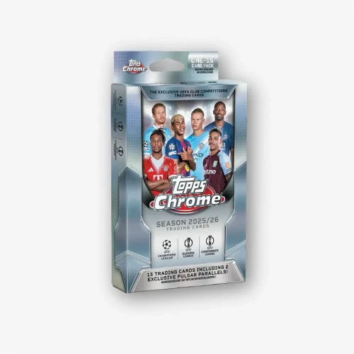 Hanger BOX Topps Chrome 2025/26 UCC - Box