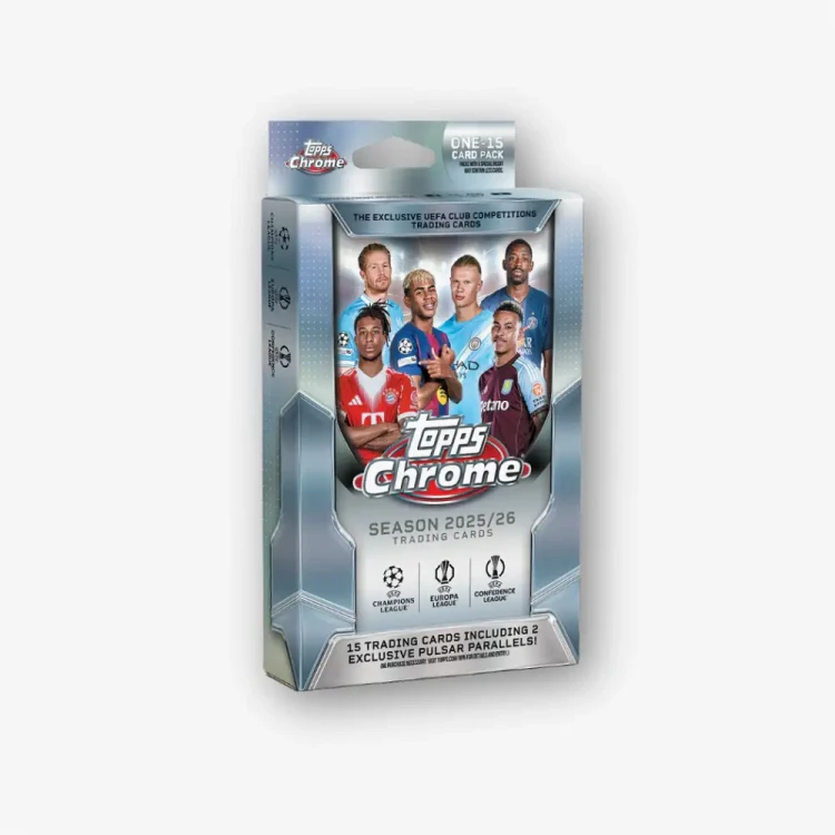 Hanger BOX Topps Chrome 2025/26 UCC - Box