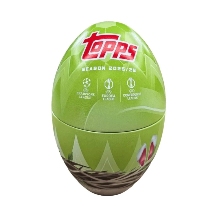 Puszka Jajko Spring Tin - Topps UCC 2025/26 - Green Egg