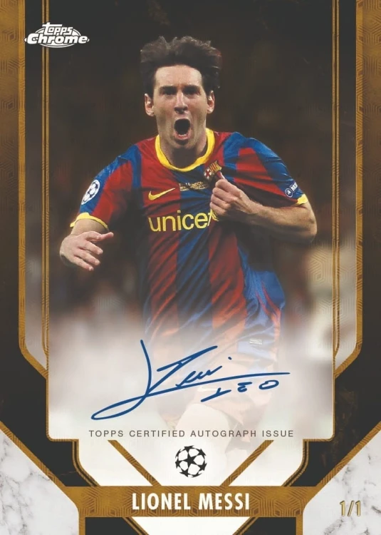 Value Box UCC Chrome 2025-26 - Topps Europe - Messi