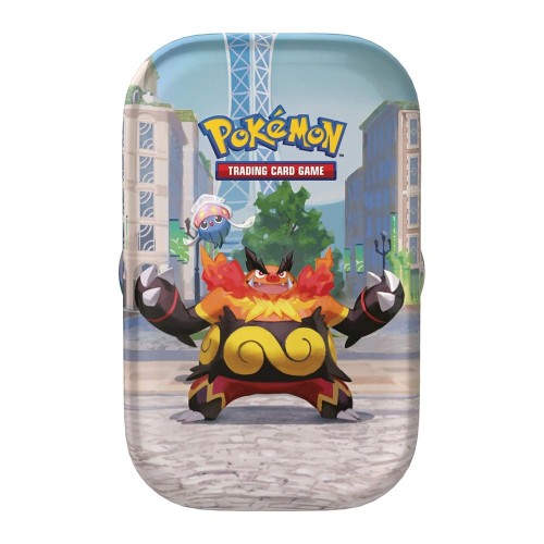 Mini Tin Lumiose City - Embroar - Front