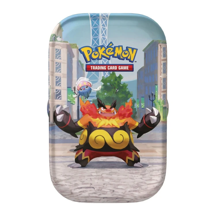 Mini Tin Lumiose City - Embroar - Front