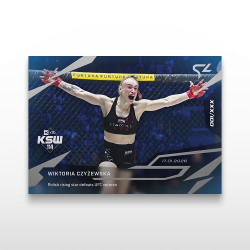 Wiktoria Czyżewska - SportZoo KSW 2025/26 LIVE - Front