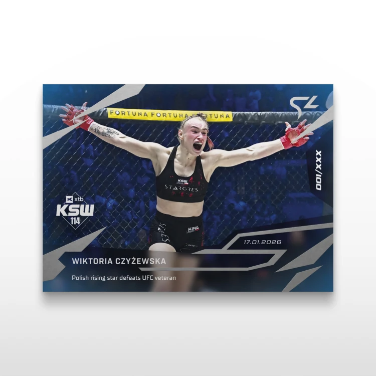 Wiktoria Czyżewska - SportZoo KSW 2025/26 LIVE - Front