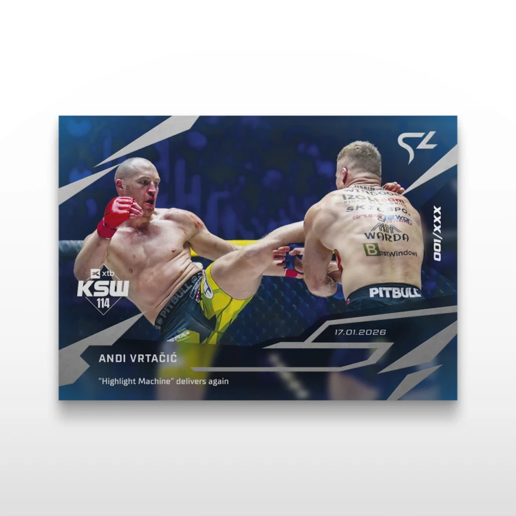 Andi Vrtačić - SportZoo KSW 2025/26 LIVE - Front