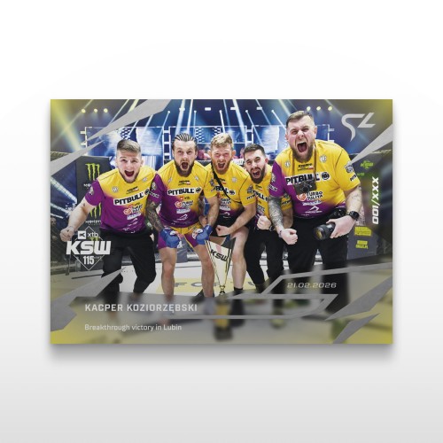 per Koziorzębski - SportZoo KSW 2025/26 LIVE - Front