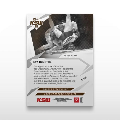 Eva Dourthe - SportZoo KSW 2025/26 LIVE - Back