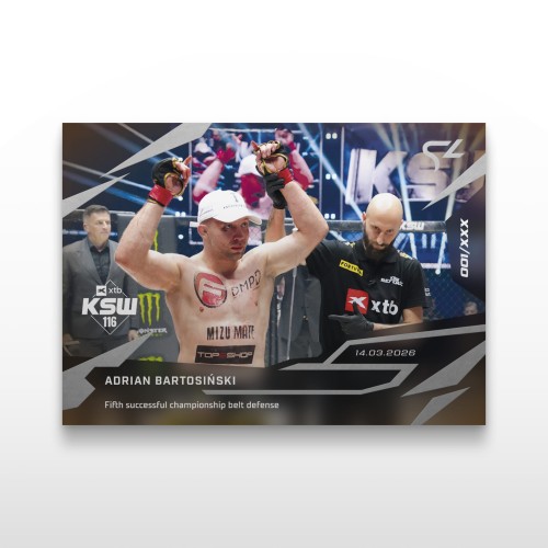 Adrian Bartosiński - SportZoo KSW 2025/26 LIVE - Front