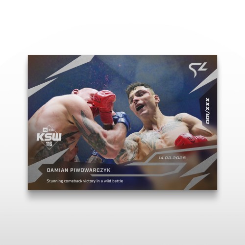 Damian Piwowarczyk - SportZoo KSW 2025/26 LIVE - Front