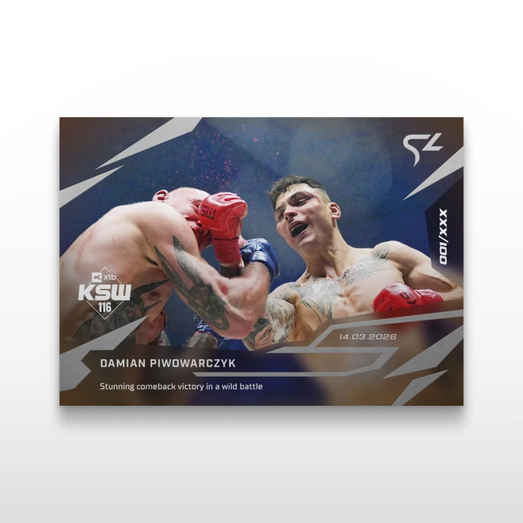 Damian Piwowarczyk - SportZoo KSW 2025/26 LIVE - Front
