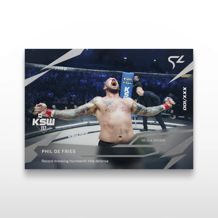 Phil De Fries - SportZoo KSW 2025/26 LIVE - Front