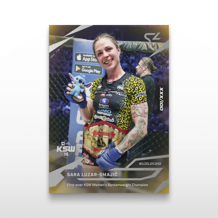 Sara Luzar-Smajić - SportZoo KSW 2025/26 LIVE - Front