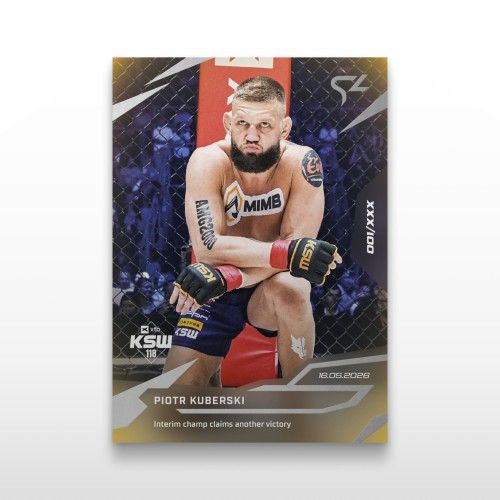 Piotr Kuberski - SportZoo KSW 2025/26 LIVE - Front
