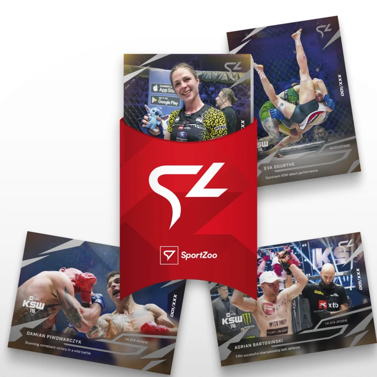 Promocyjny zestaw 16 kart - SportZoo KSW 2025/26 LIVE - Bundle Show 1