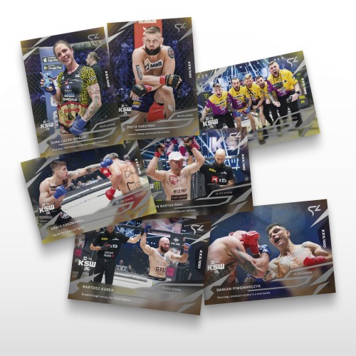 Promocyjny zestaw 16 kart - SportZoo KSW 2025/26 LIVE - Bundle Show 2