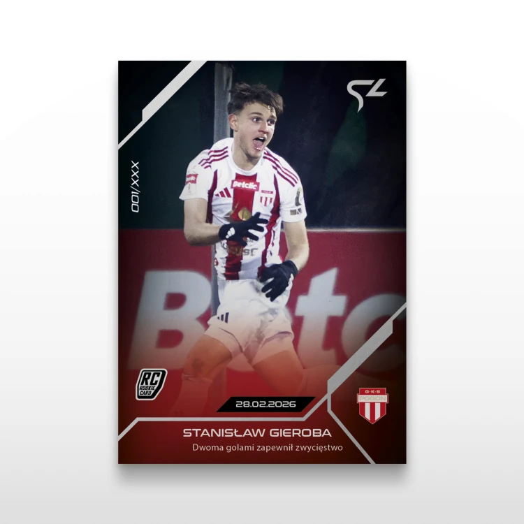 Stanisław Gieroba - SportZoo Betclic 1 Liga 2025/26 LIVE - Front