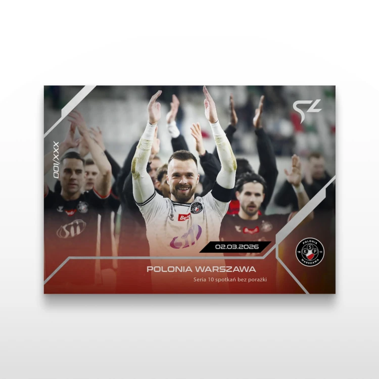 Polonia Warszawa - SportZoo Betclic 1 Liga 2025/26 LIVE - front