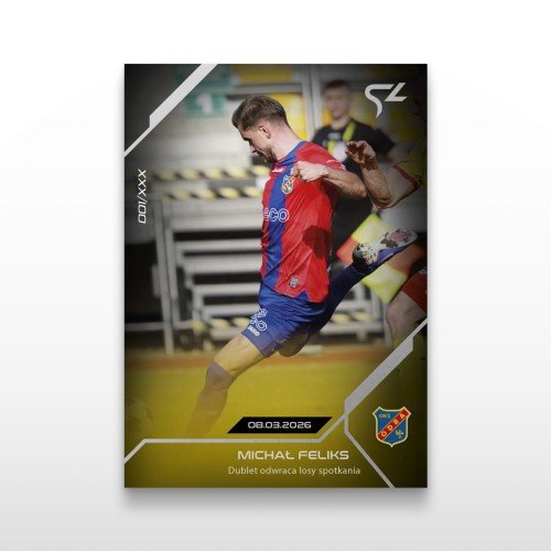 Michał Feliks - SportZoo Betclic 1 Liga 2025/26 LIVE - Front