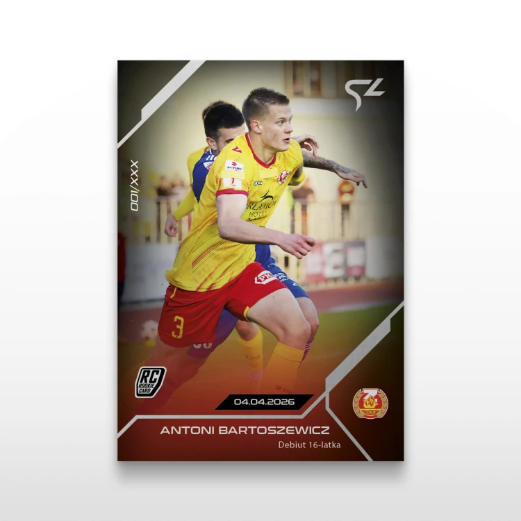Antoni Bartoszewicz - SportZoo Betclic 1 Liga 2025/26 LIVE - Front