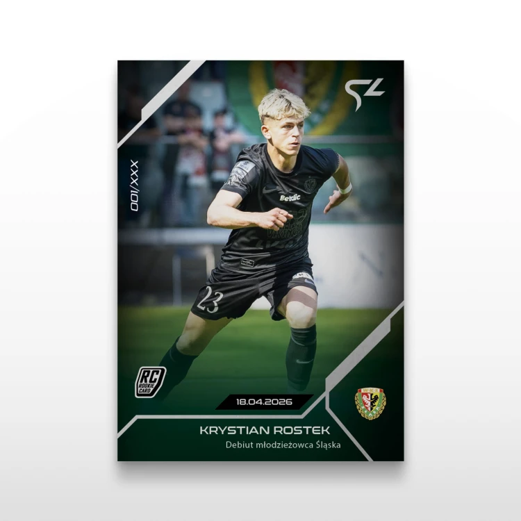 Krystian Rostek - SportZoo Betclic 1 Liga 2025/26 LIVE - Front
