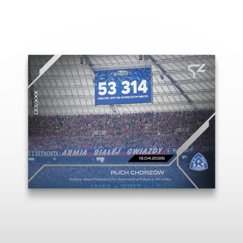 Ruch Chorzów - SportZoo Betclic 1 Liga 2025/26 LIVE - Front