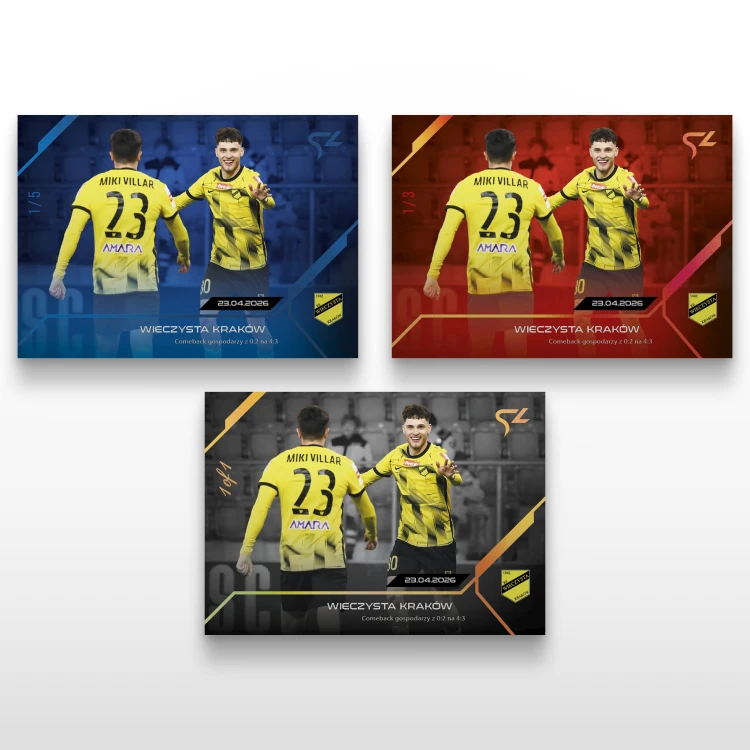 Wieczysta Kraków - SportZoo Betclic 1 Liga 2025/26 LIVE - Upgrade