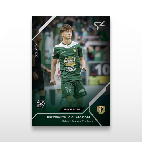 Przemysław Mazan - SportZoo Betclic 1 Liga 2025/26 LIVE - Front