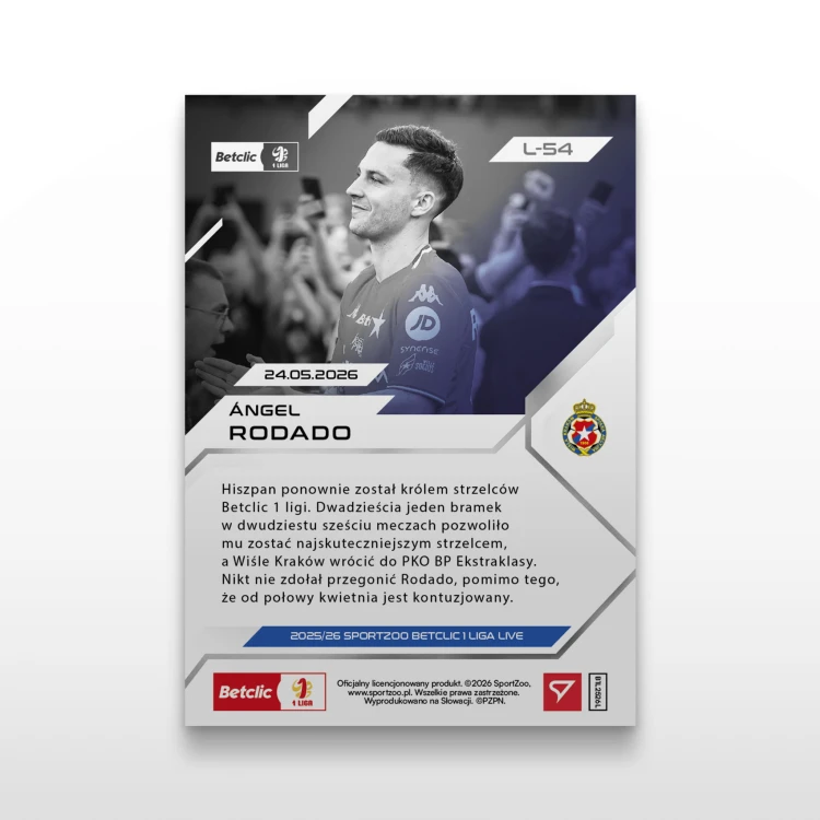 Ángel Rodado - SportZoo Betclic 1 Liga 2025/26 LIVE - Back