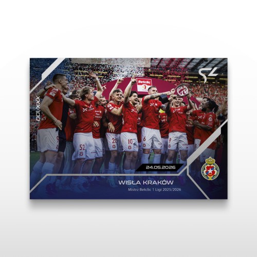 Wisła Kraków - SportZoo Betclic 1 Liga 2025/26 LIVE - Front