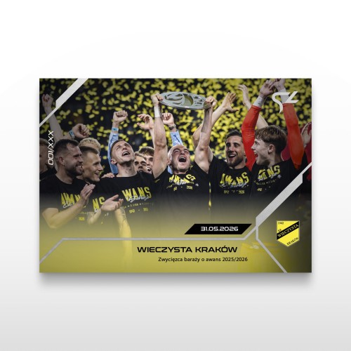 Wieczysta Kraków - SportZoo Betclic 1 Liga 2025/26 LIVE - Front