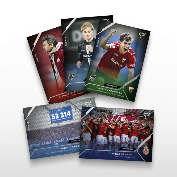 Promocyjny zestaw 37 kart - SportZoo Betclic 1 Liga 2025/26 LIVE - Bundle 2