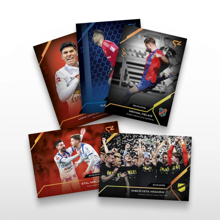 Promocyjny zestaw 37 kart - SportZoo Betclic 1 Liga 2025/26 LIVE - Bundle 3