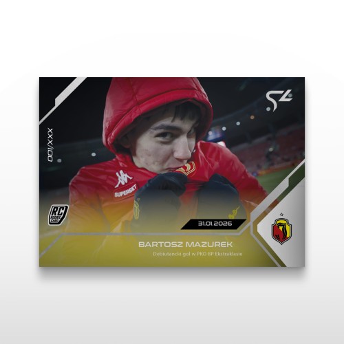 Bartosz Mazurek - SportZoo PKO BP Ekstraklasa 2025/26 LIVE - Front