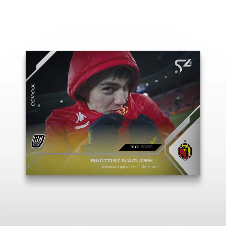 Bartosz Mazurek - SportZoo PKO BP Ekstraklasa 2025/26 LIVE - Front