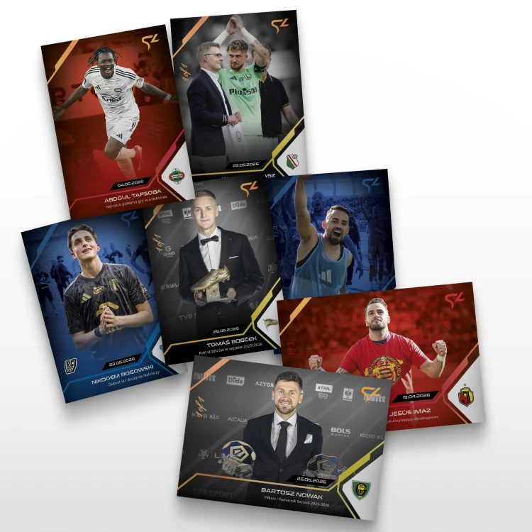 Promocyjny zestaw 58 kart - SportZoo PKO BP Ekstraklasa 2025/26 LIVE - Bundle 3