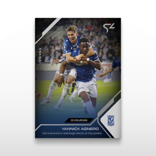 Yannick Agnero - SportZoo PKO BP Ekstraklasa 2025/26 LIVE - Front