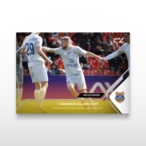 Daniel Hilbrycht - SportZoo PKO BP Ekstraklasa 2025/26 LIVE - Front
